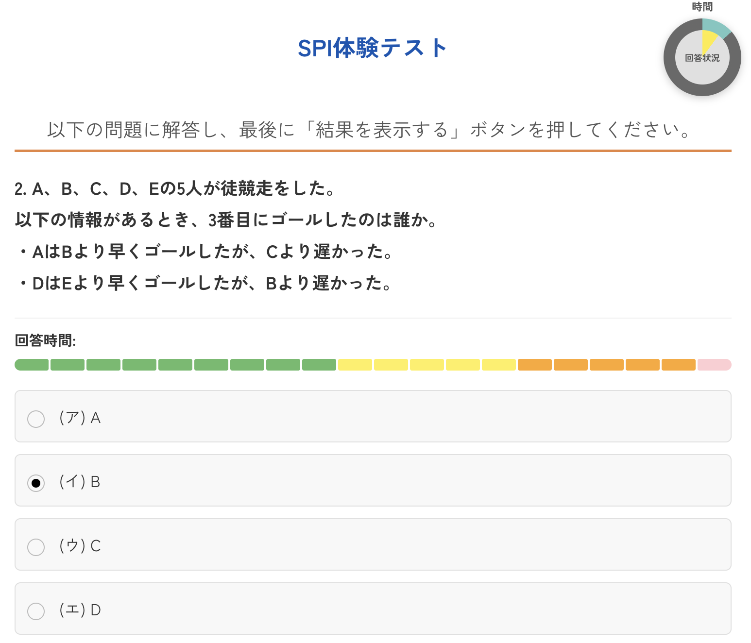 SPI模試画面