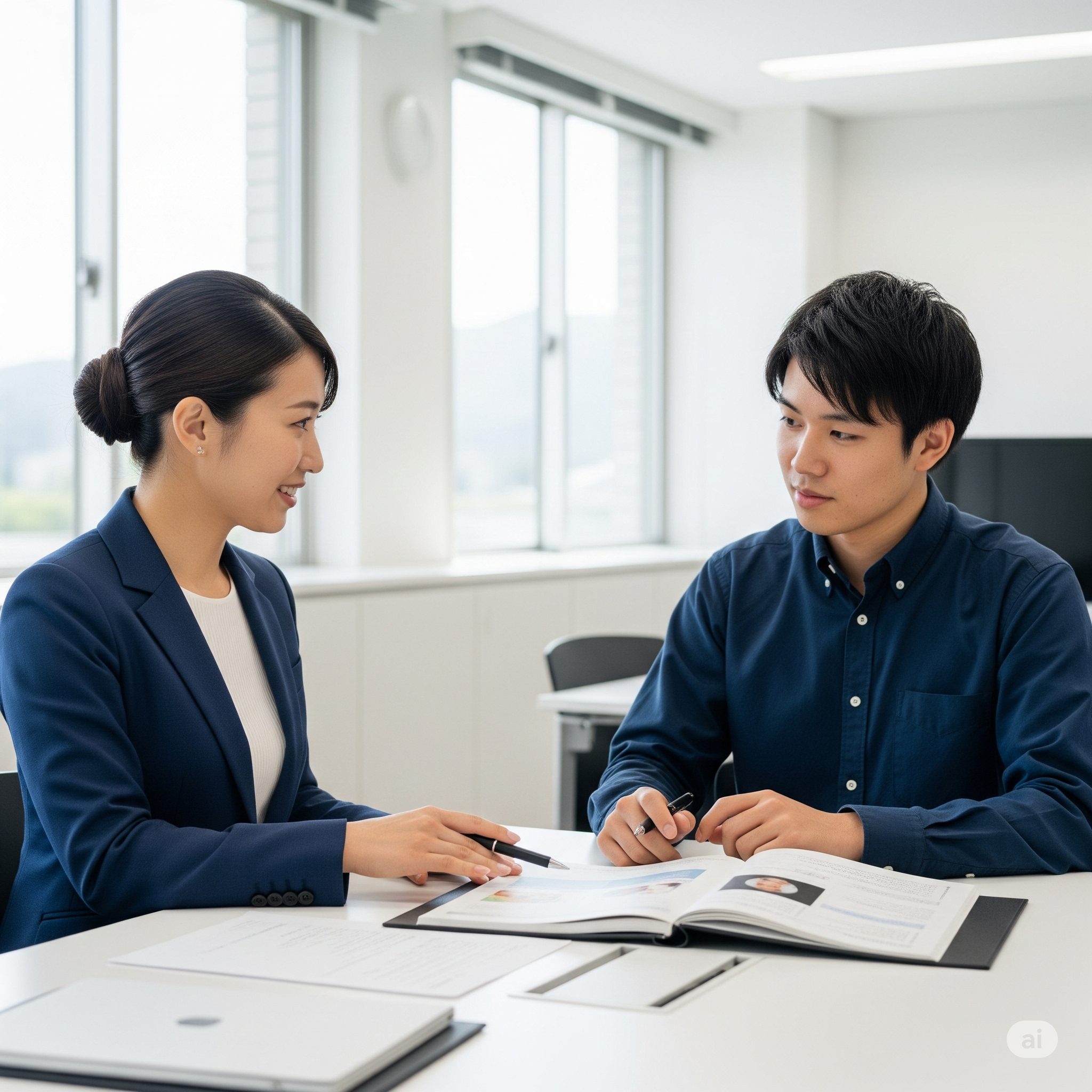 ES添削の様子