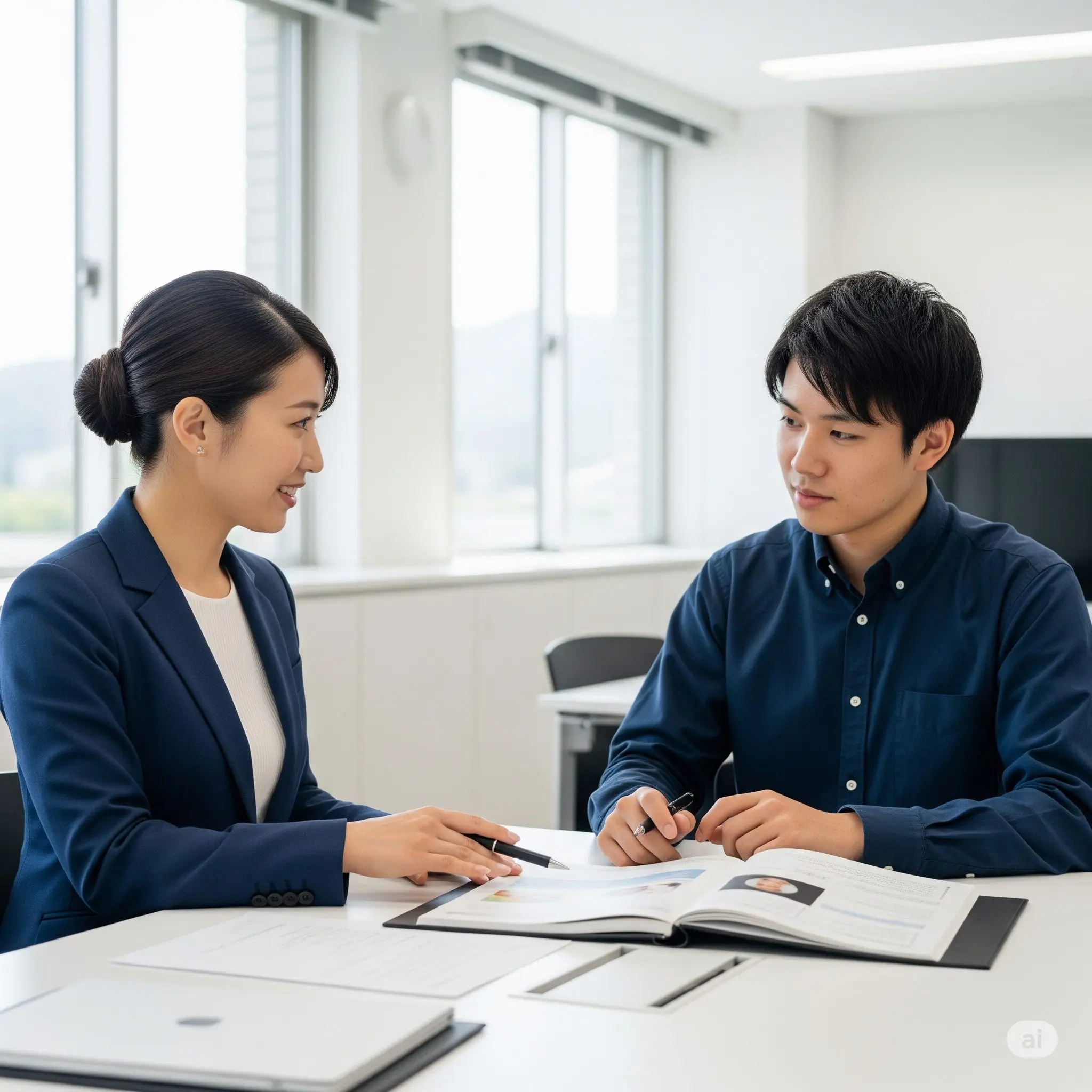 ES添削の様子