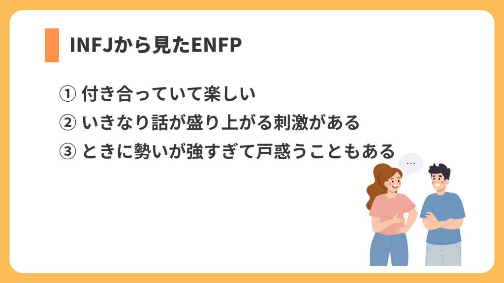 INFJから見たENFP リスト