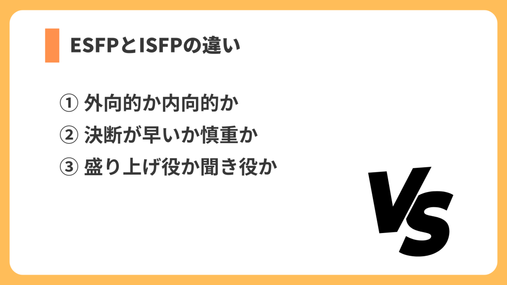 違い リスト
