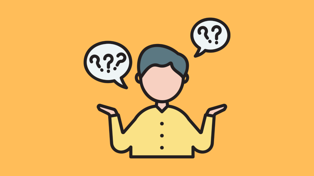 ？な人