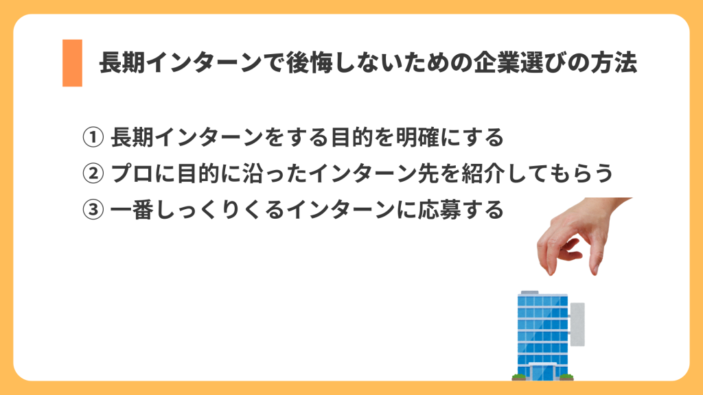 企業の選び方 リスト